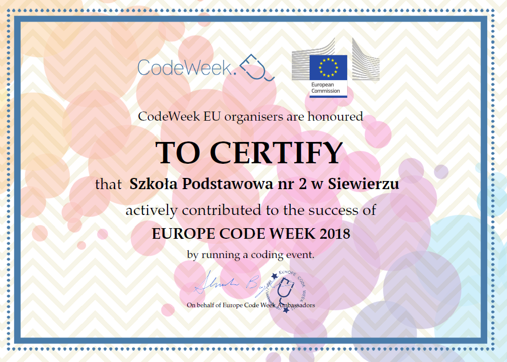 codeweekCertyfikat