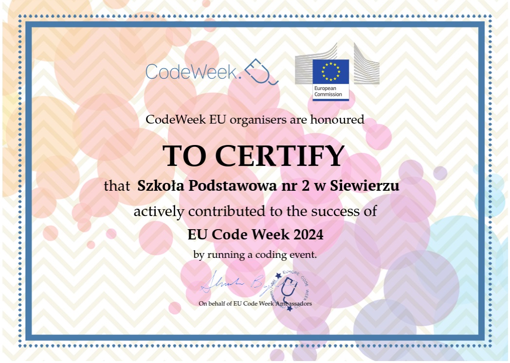 Europejski tydzień kodowania 2024